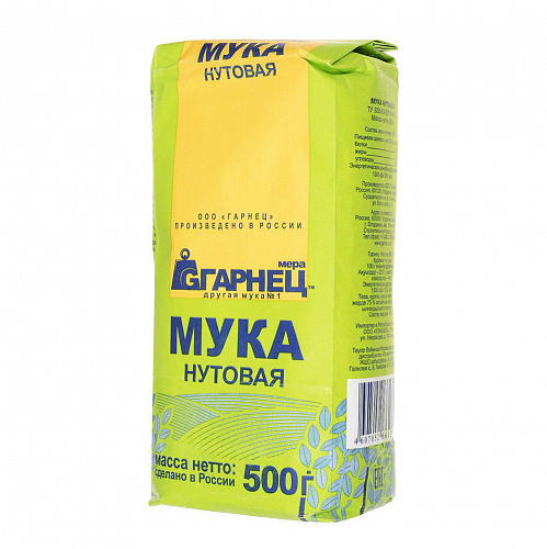 Мука нутовая Гарнец 500 г, 2 шт