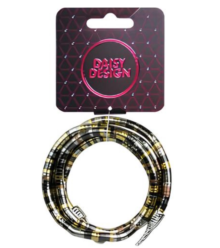 

Браслет Daisy Design Sweet Hearts Стальная змейка, Разноцветный