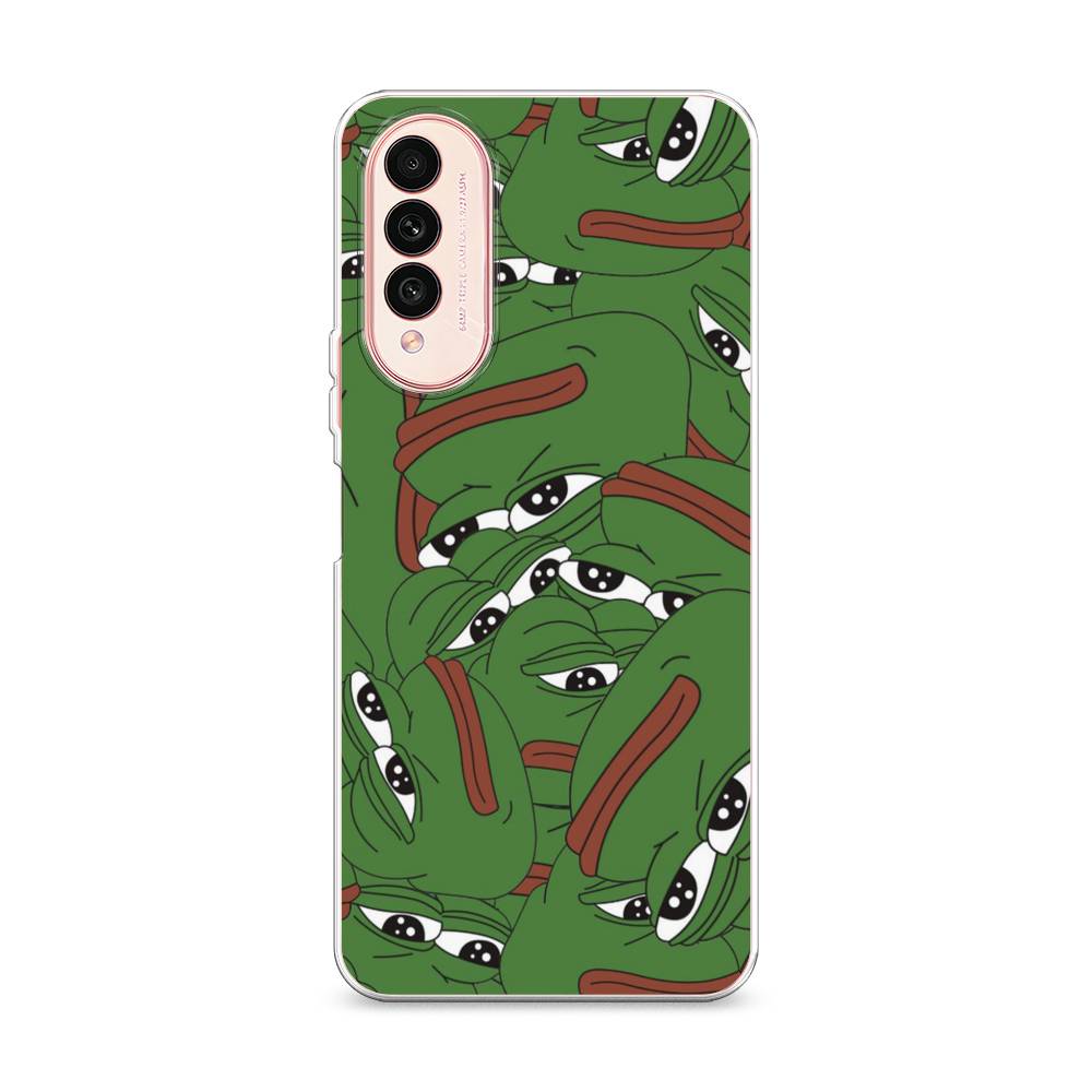 

Чехол Awog на Wiko T50 "Печальный frog", Разноцветный