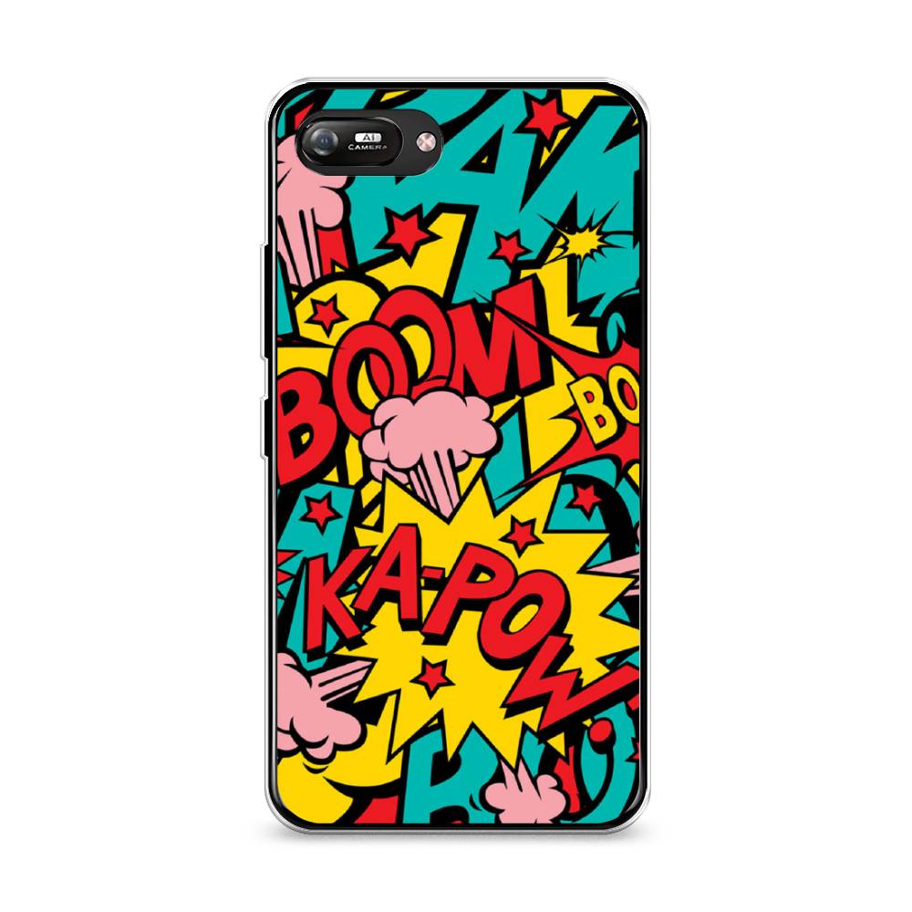 

Чехол Awog на Itel A25/A35 "Постер pop art", Разноцветный