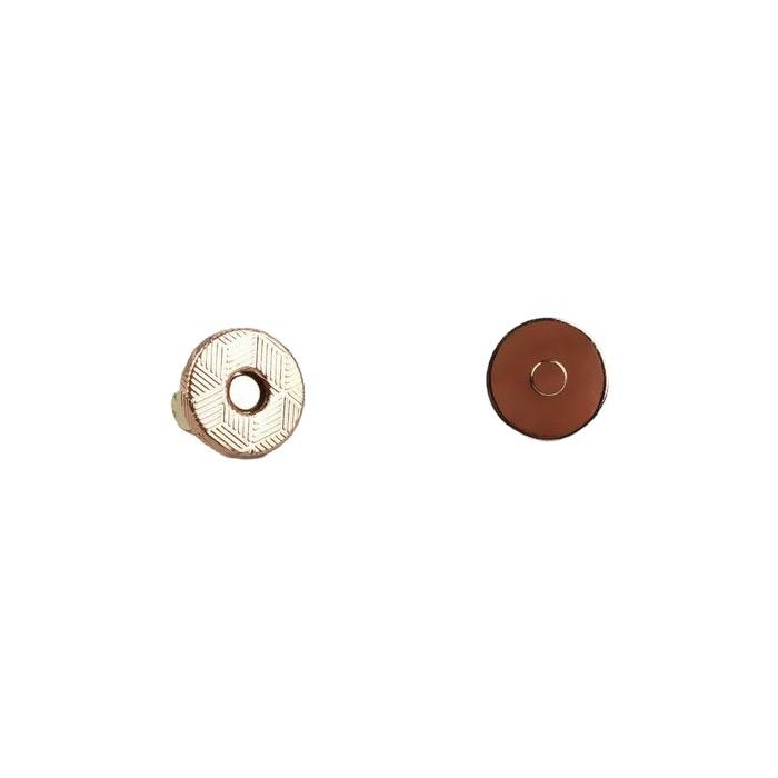 Кнопки Арт Узор диаметр 10 мм, 10 шт, цвет золотой