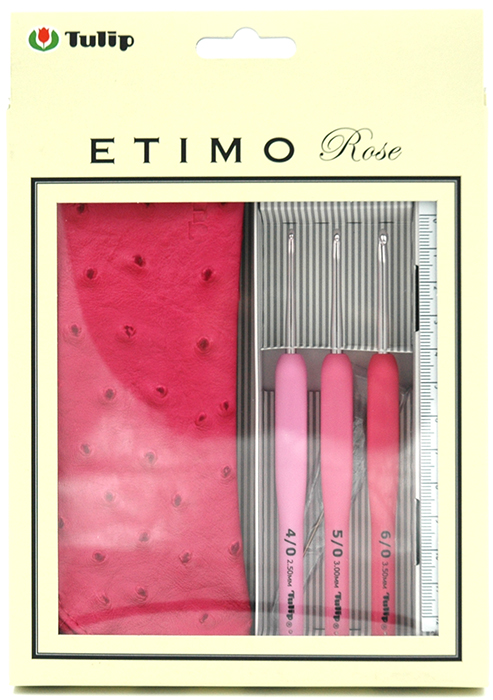 фото Набор крючков для вязания tulip "etimo rose", ter-15e