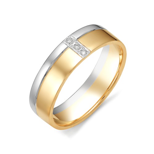 

Кольцо из красного золота с бриллиантом р. 20.5 АЛЬКОР 1388-100, 1388-100