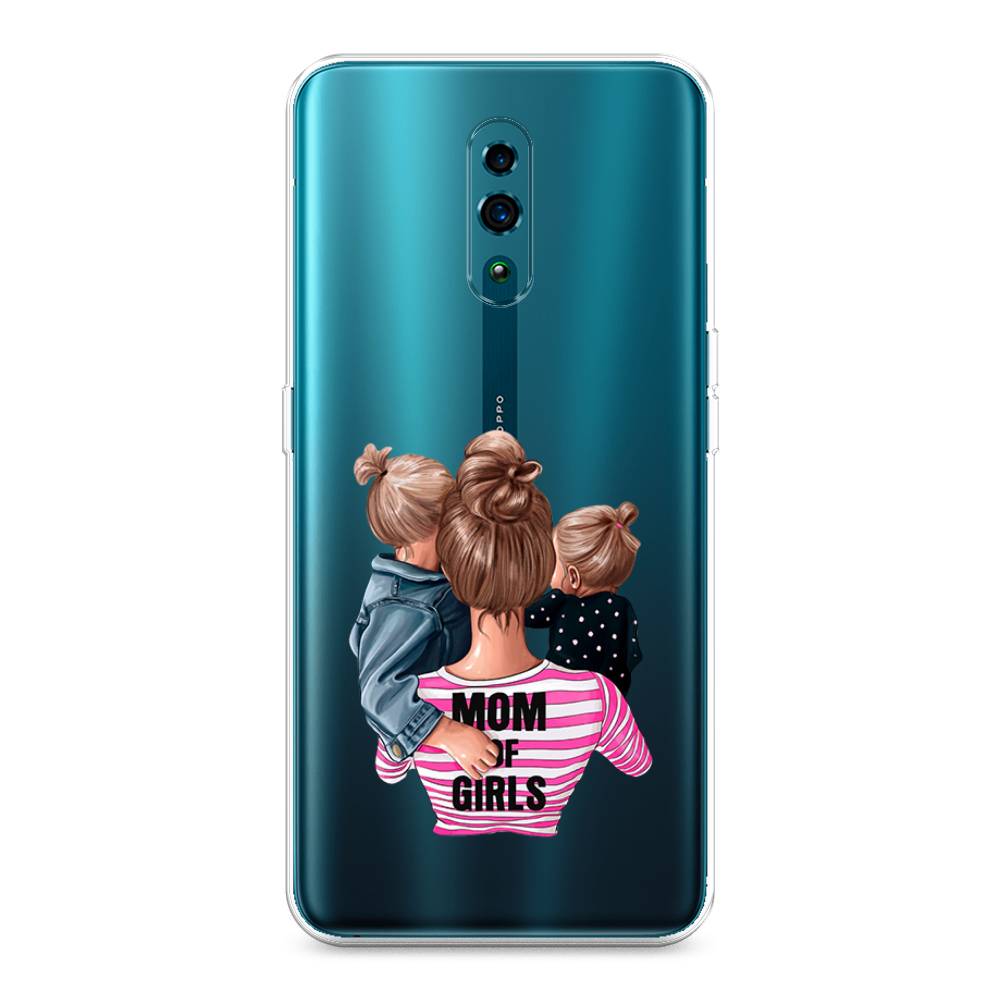 

Чехол Awog на Oppo Reno "Mom of Girls", Разноцветный, 250750-6