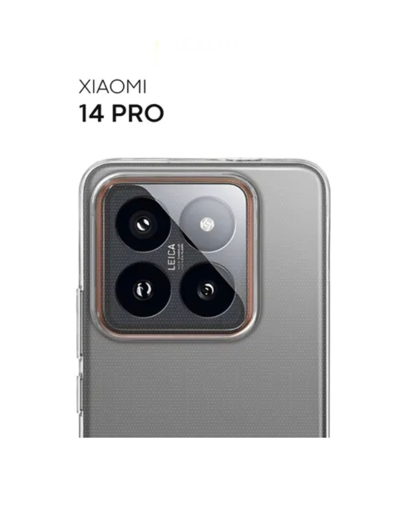 Чехол для Xiaomi 14 Pro (Сяоми 14 Про, Ксиаоми 14 Про) прозрачный