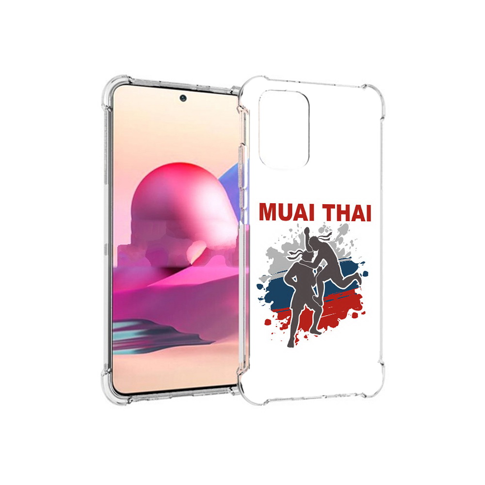 

Чехол MyPads Tocco для Xiaomi Redmi Note 10S Муайтай (PT158704.257.123), Прозрачный, Tocco
