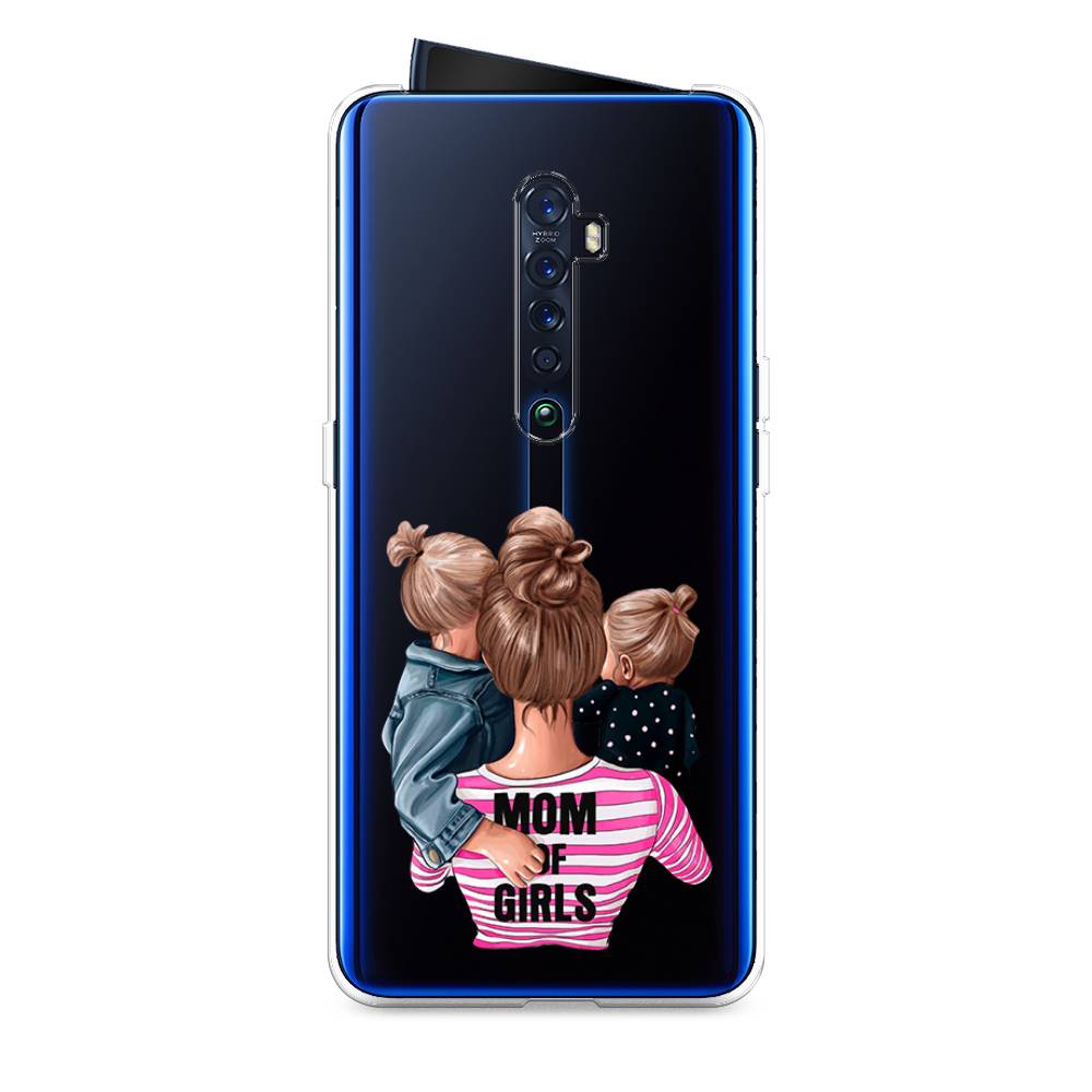 

Чехол Awog на Oppo Reno 2 "Mom of Girls", Разноцветный, 253550-6