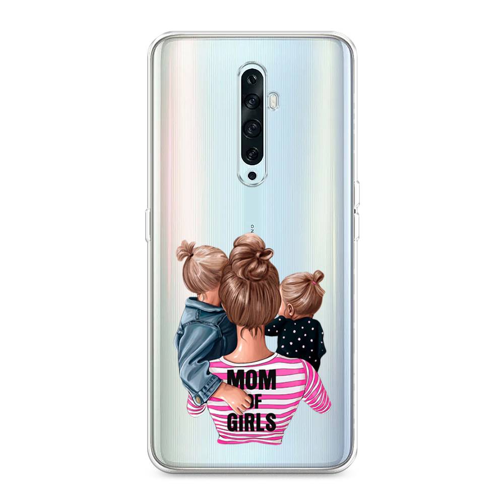 

Чехол Awog на Oppo Reno 2Z "Mom of Girls", Разноцветный, 251850-6