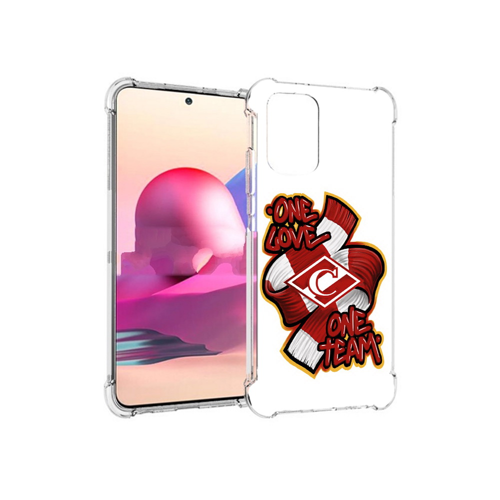 

Чехол MyPads Tocco для Xiaomi Redmi Note 10S Одна любовь-Спартак (PT158704.257.126), Прозрачный, Tocco