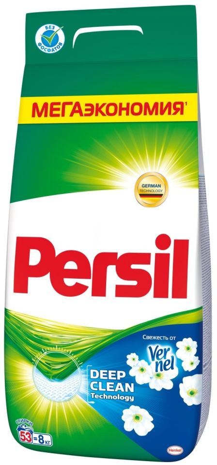 фото Стиральный порошок persil свежесть от vernel 8кг