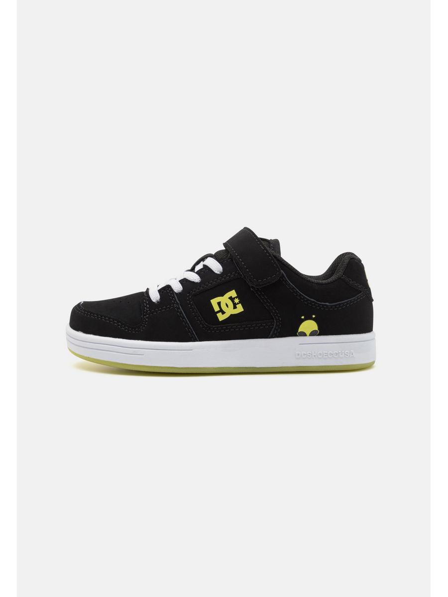 Кроссовки унисекс DC SHOES DC116D00M черные 39 EU