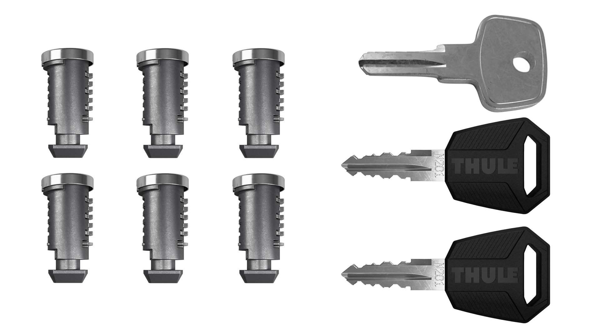

Набор замков Thule One-Key System 4506 (6шт.)
