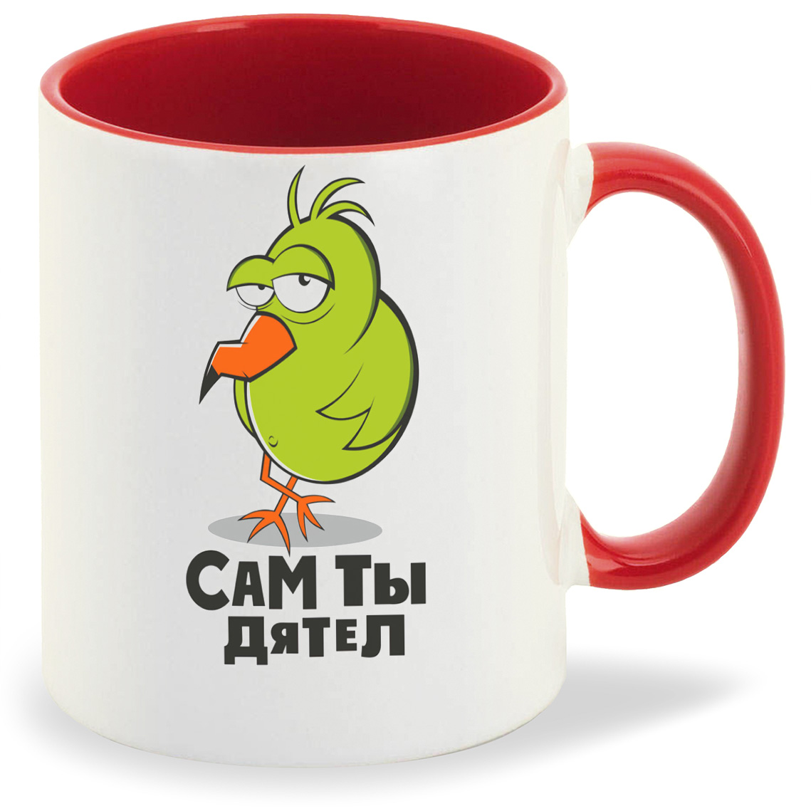 

Кружка CoolPodarok Сам ты дятел (Дятел), Сам ты дятел (Дятел)
