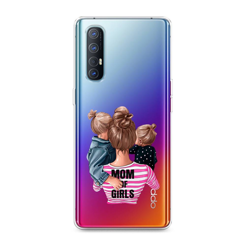 

Чехол Awog на Oppo Reno 3 Pro "Mom of Girls", Разноцветный, 252550-6
