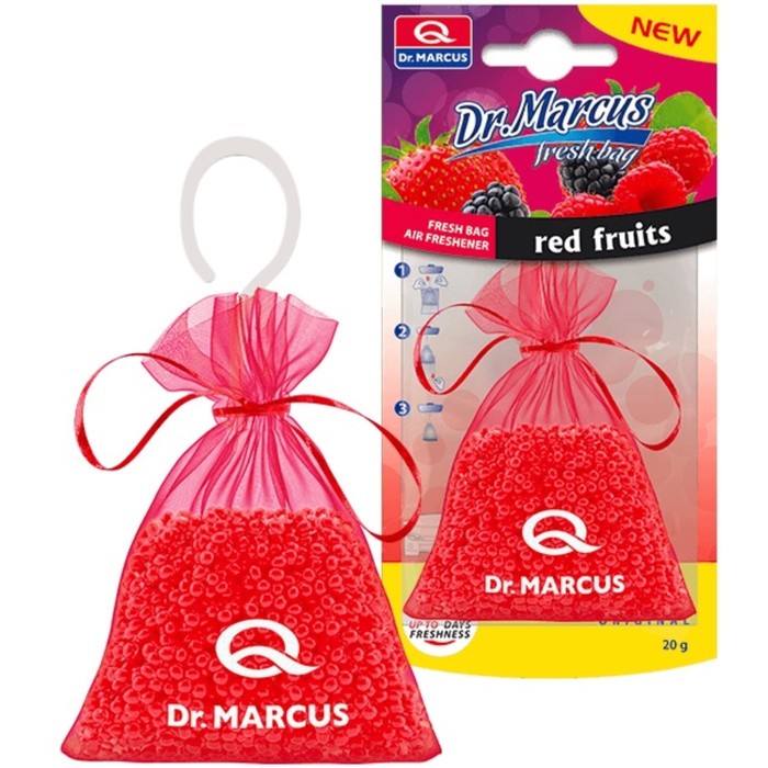 

Ароматизатор в машину Dr.Marcus 4835047-2p Fresh bag Красные фрукты
