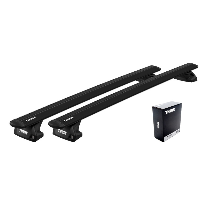 фото Багажник на крышу thule wingbar evo черные аэро дуги 127b+7106+6089, 21351-10