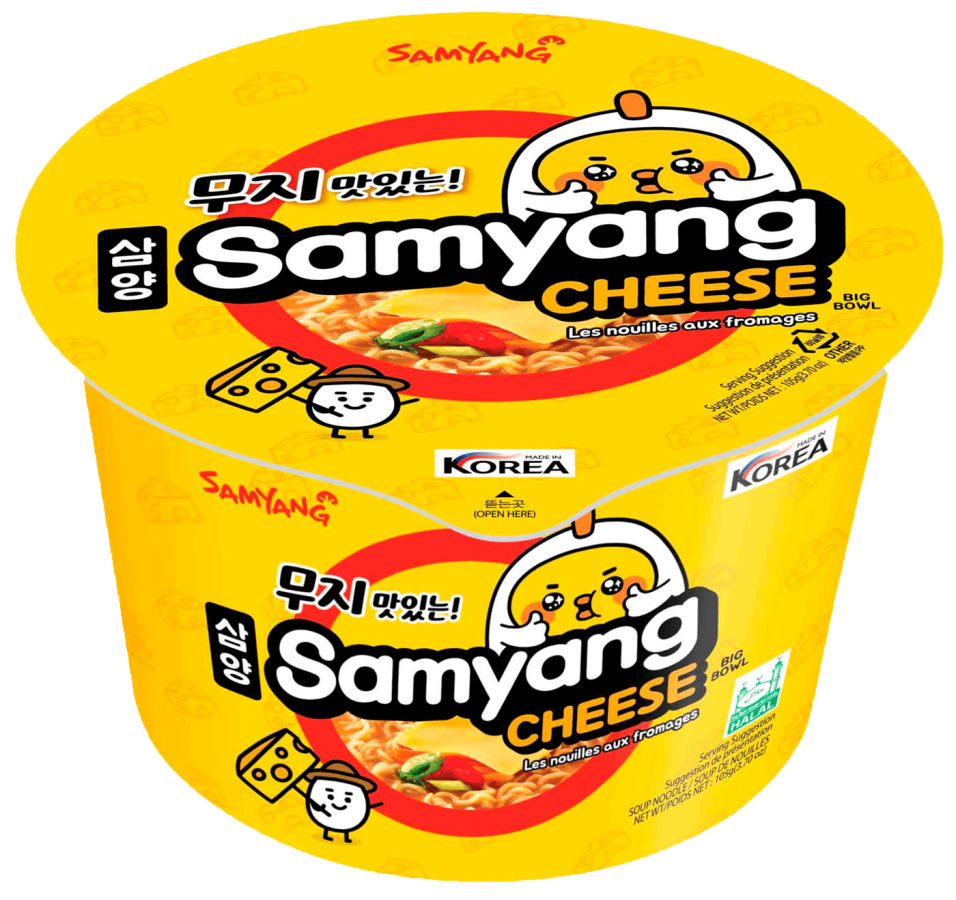 Лапша Samyang со вкусом сыра 105г