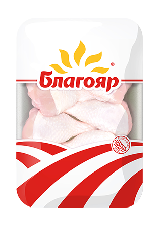 

Голень цыпленка-бройлера Благояр на кости охлажденная +-1 кг