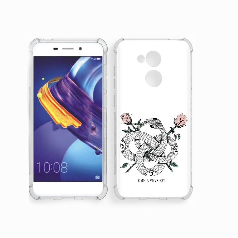 

Чехол MyPads Tocco для Huawei 6C Pro нарисованная змея абстракция (PT88459.60.502), Прозрачный, Tocco