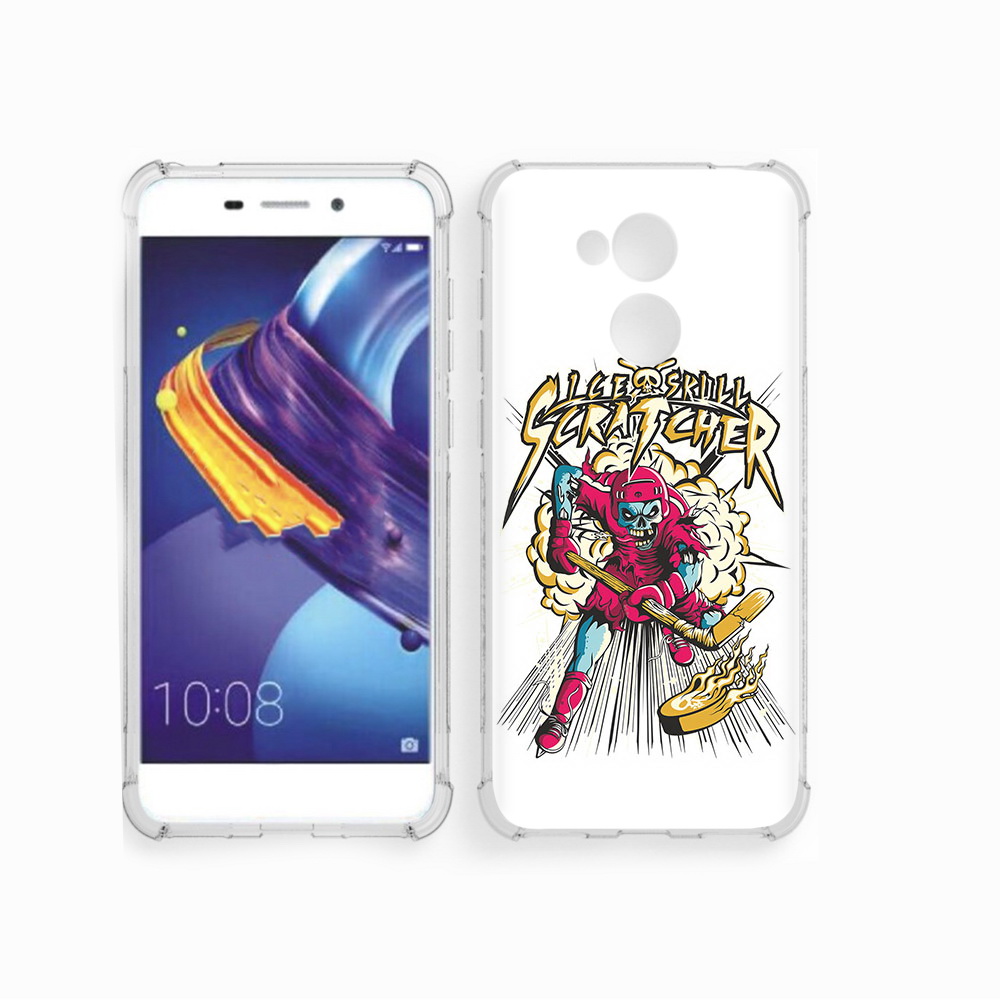 

Чехол MyPads Tocco для Huawei 6C Pro нарисованный скелет хоккеист (PT88459.60.514), Прозрачный, Tocco