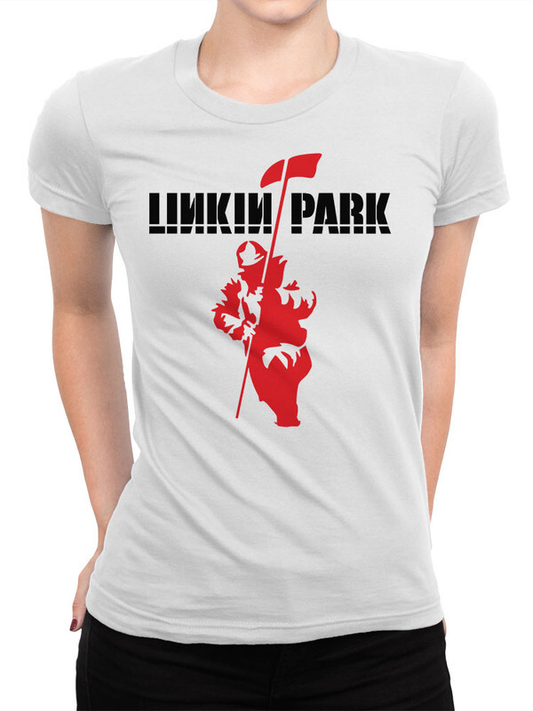 фото Футболка женская design heroes linkin park белая 2xl