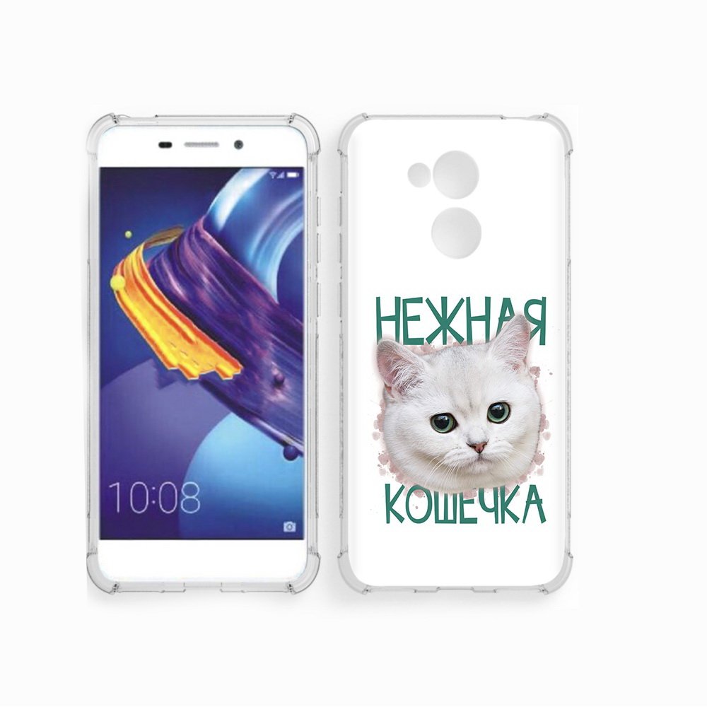 

Чехол MyPads Tocco для Huawei 6C Pro нежная кошечка (PT88459.60.520), Прозрачный, Tocco