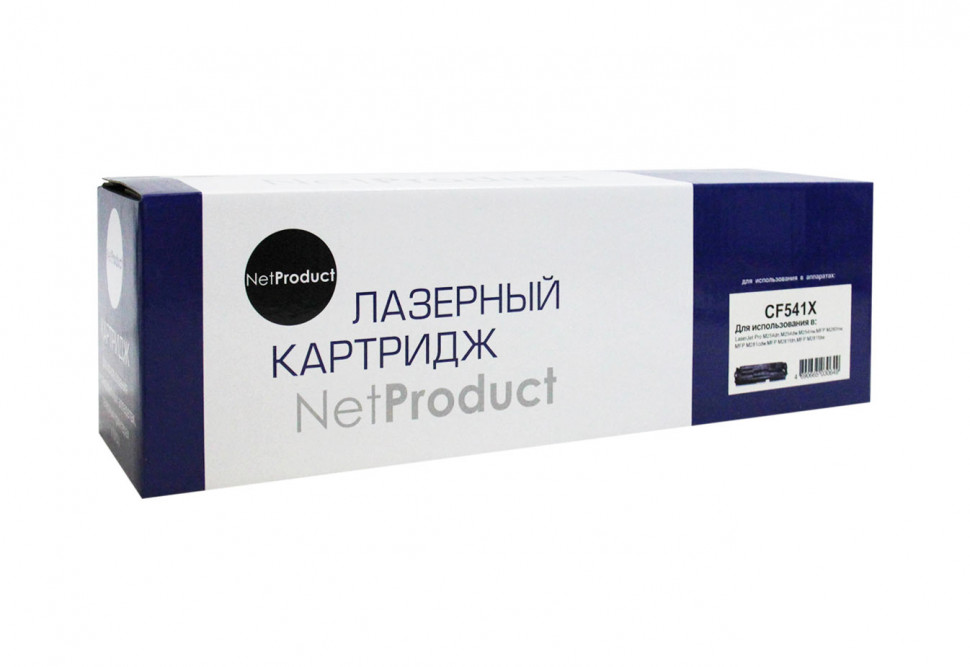 

Картридж для лазерного принтера NetProduct NetProduct_4100603241 Blue, совместимый, Синий