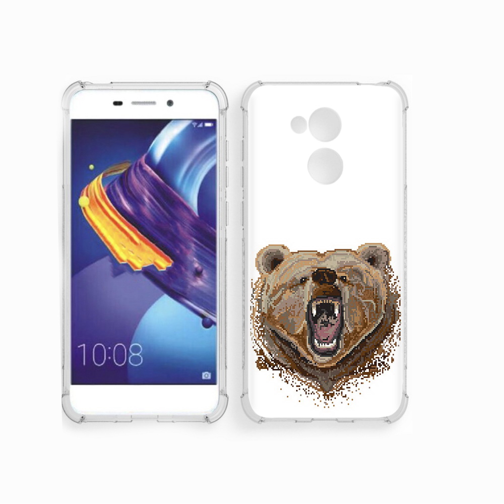 

Чехол MyPads Tocco для Huawei 6C Pro пиксельный медведь (PT88459.60.539), Прозрачный, Tocco
