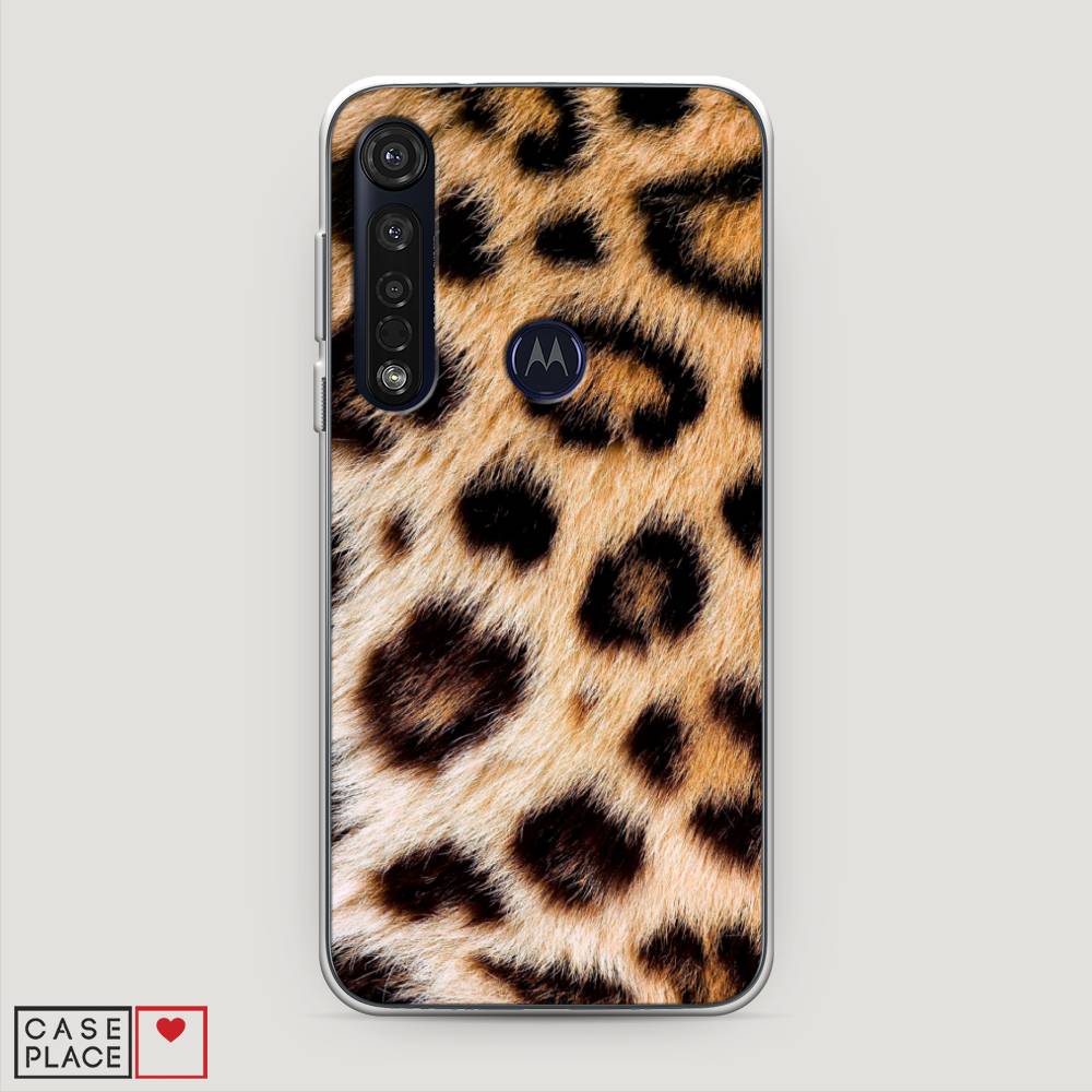 

Чехол Awog на Motorola Moto G8 Plus "Леопардовый принт", Разноцветный, 241450-3