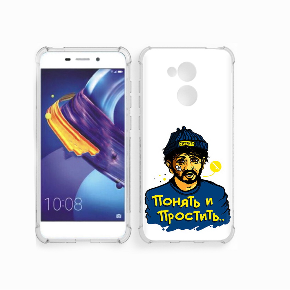 

Чехол MyPads Tocco для Huawei 6C Pro понять и простить (PT88459.60.550), Прозрачный, Tocco