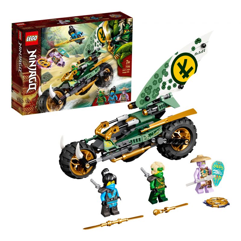 Конструктор LEGO NINJAGO 71745 Мотоцикл Ллойда для джунглей конструктор lego ninjago уличный мотоцикл ниндзя ллойда 64 детали