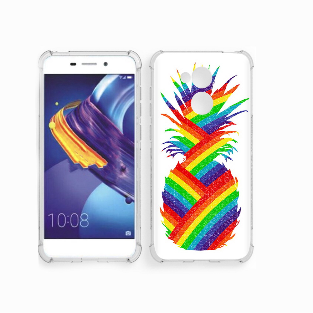 

Чехол MyPads Tocco для Huawei 6C Pro радужный ананас (PT88459.60.566), Прозрачный, Tocco