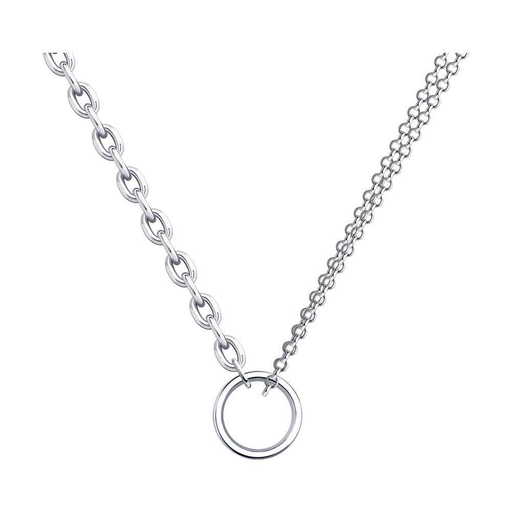 

Колье из серебра 55 см SOKOLOV 94070432, 94070432