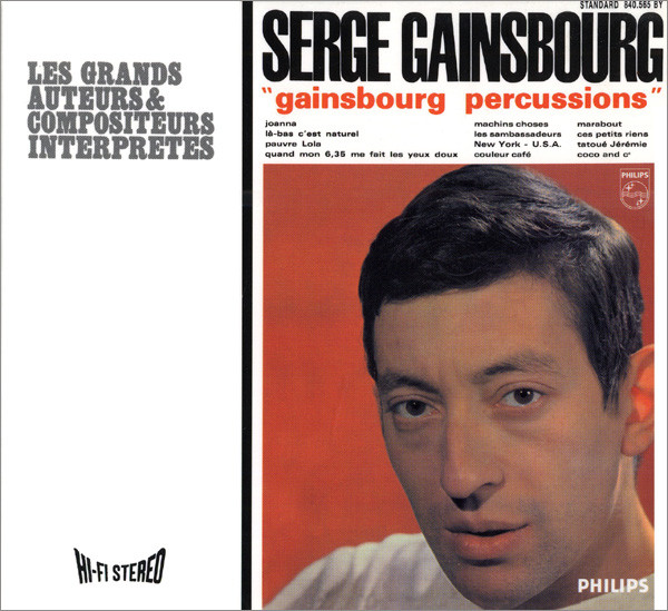 

Serge Gainsbourg: Gainsbourg Percussions (1 CD)