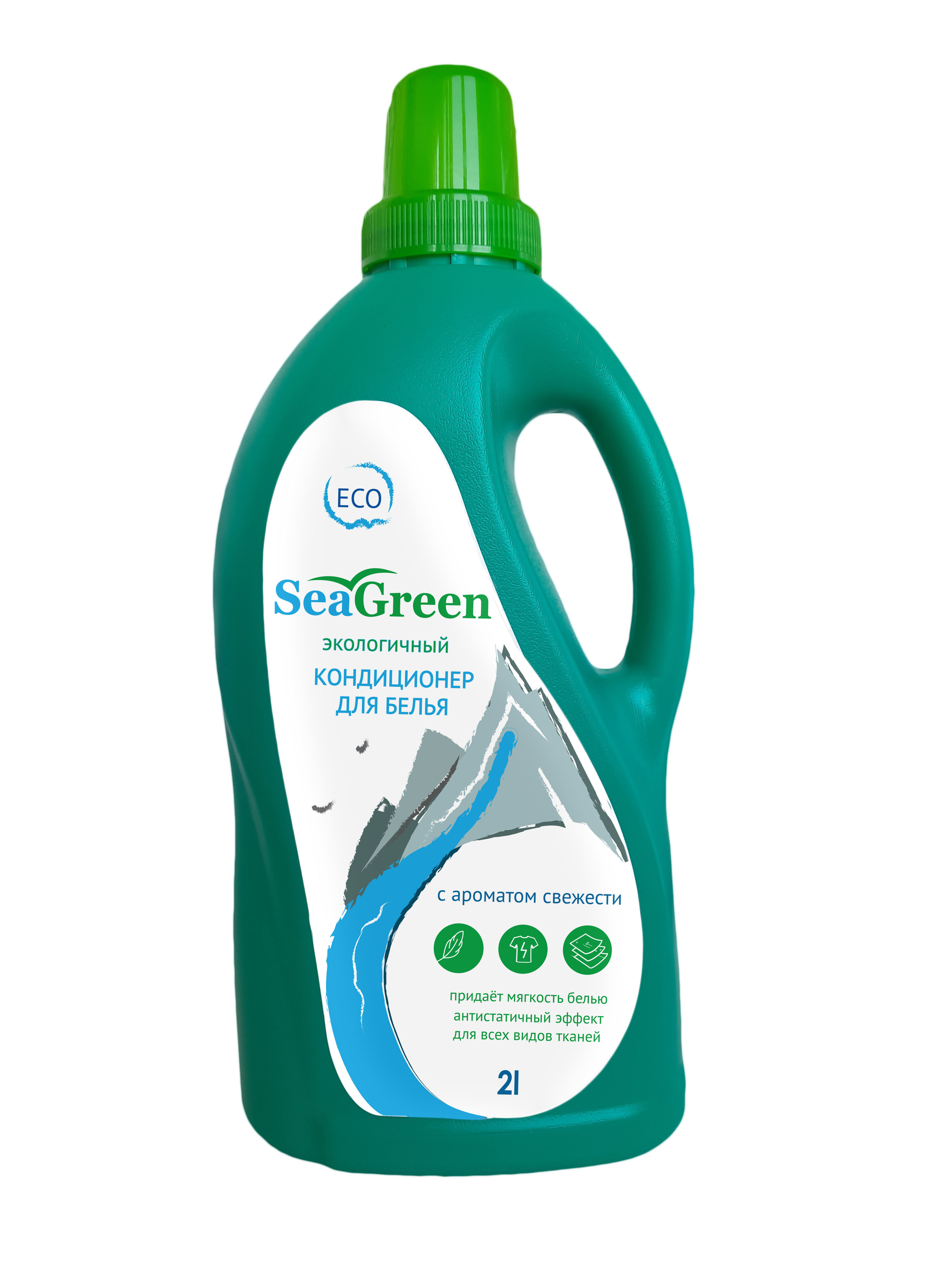 

Кондиционер SeaGreen бесфосфатный концентрированный с ароматом свежести 2л