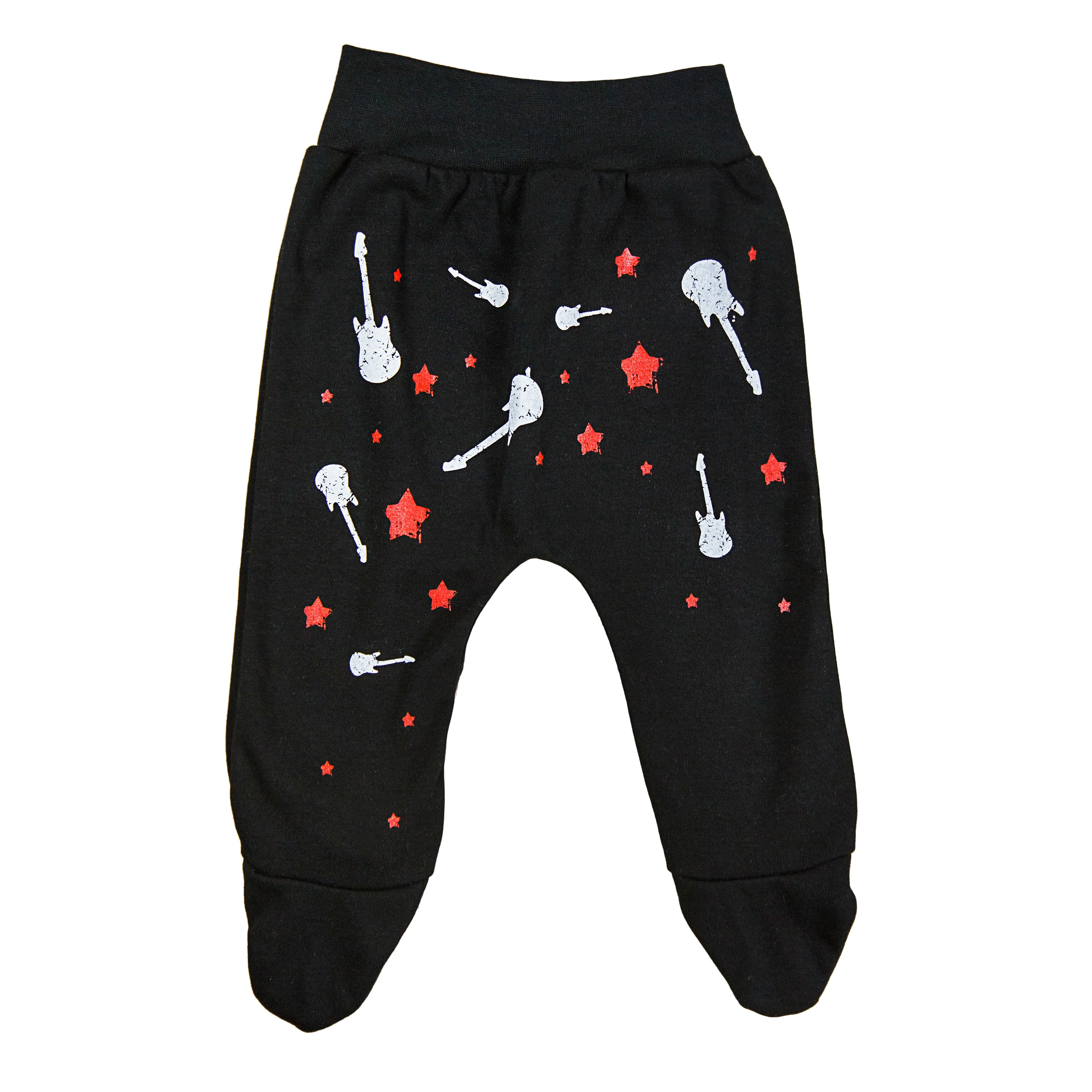 

Ползунки детские Amarobaby (ROCK BABY) черный 62, AMARO-ODR4