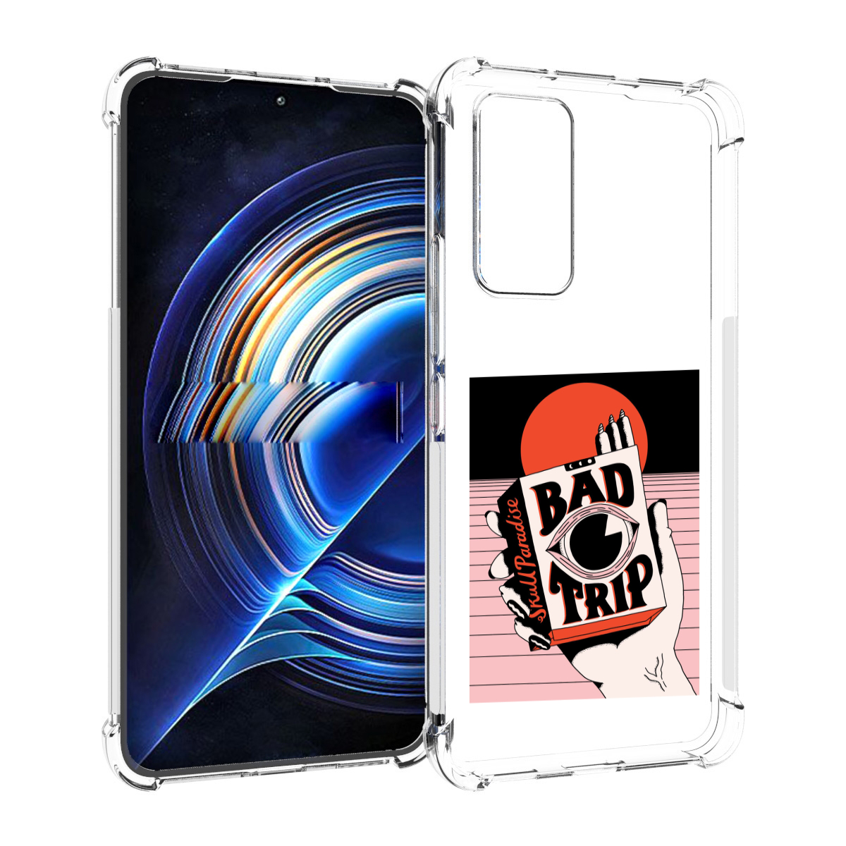 

Чехол MyPads плохая пачка для Tecno Camon 19 Neo, Прозрачный, Tocco