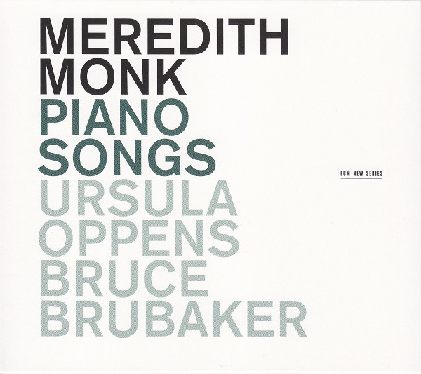 

Meredith Monk: Piano Songs (1 CD)