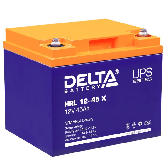 

Аккумулятор для ИБП Delta 45 А/ч 12 В (nl_1599504)