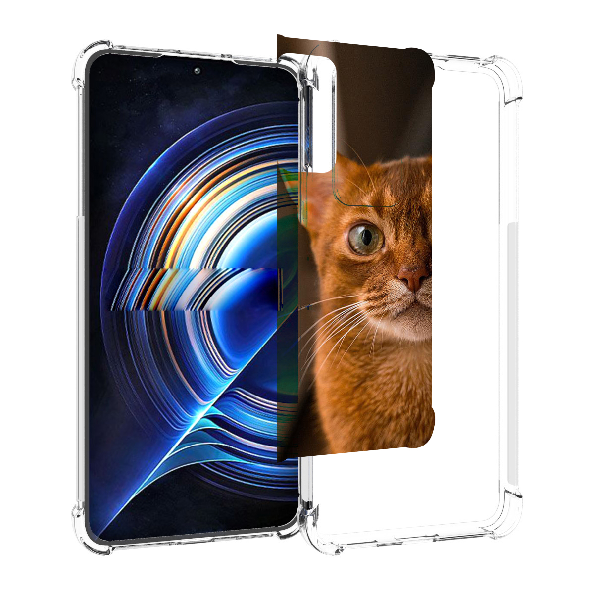 Чехол MyPads порода кошки абисинская для Tecno Camon 19 Neo