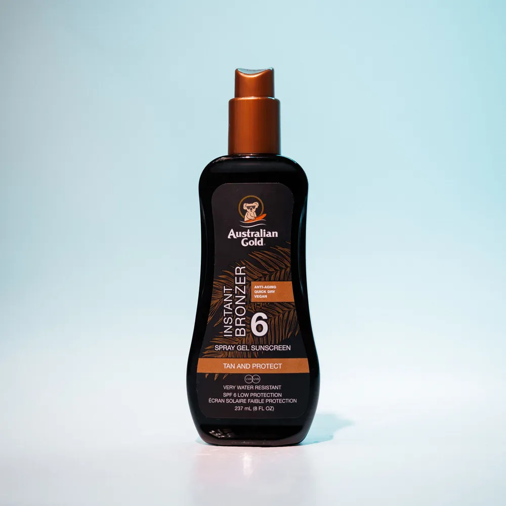 Солнцезащитный спрей-гель Australian Gold с мгновенным бронзированием Spray Gel SPF 6 какаду повести и рассказы