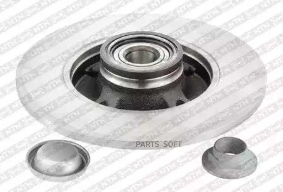 

KF159.53U_диск тормозной задний! с подш.и кольц.ABS\ Peugeot 207/307, Citroen C4 all 06>