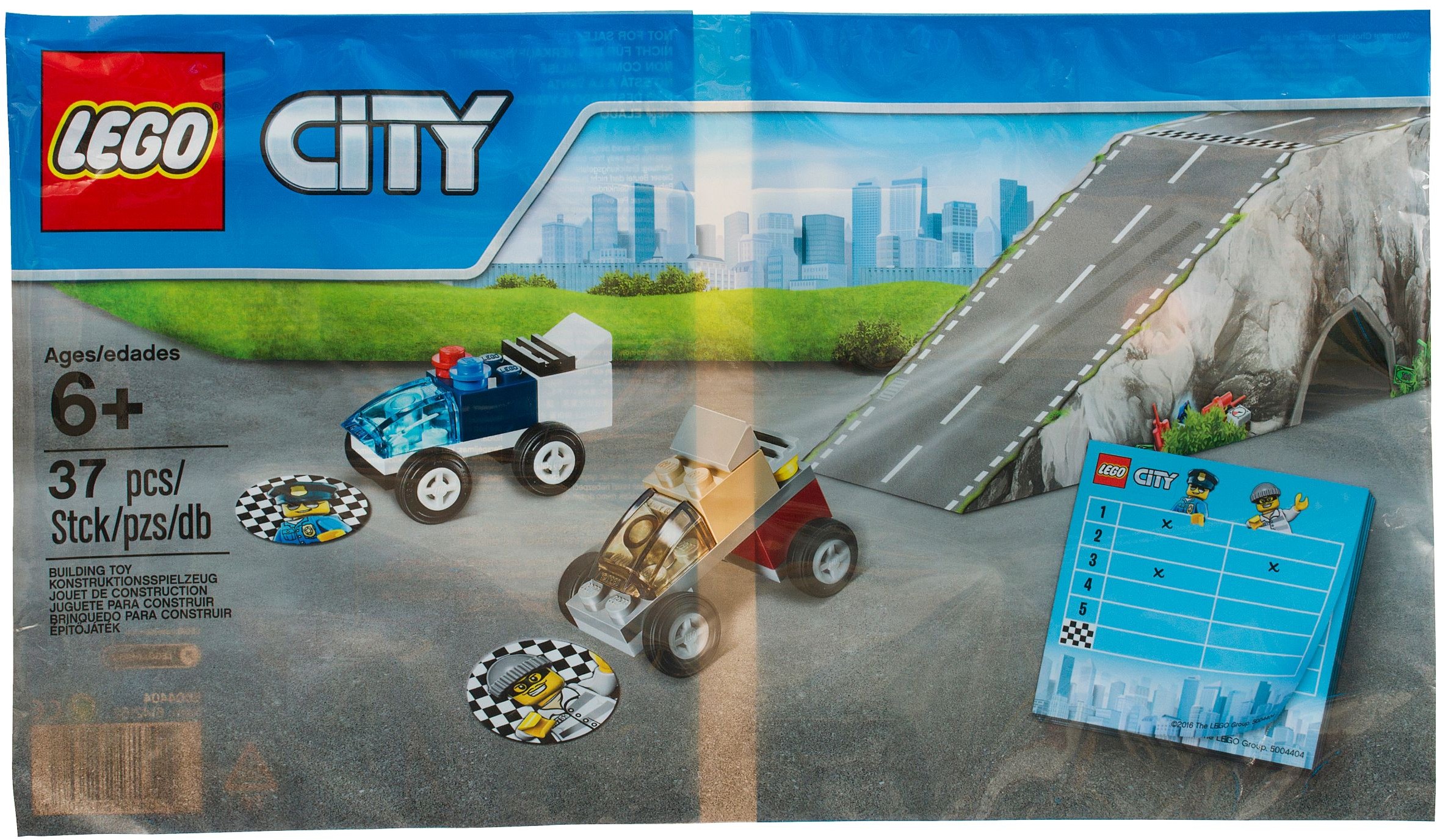 

Конструктор Lego 5004404 City Полицейская погоня 37 деталей, Полицейская погоня