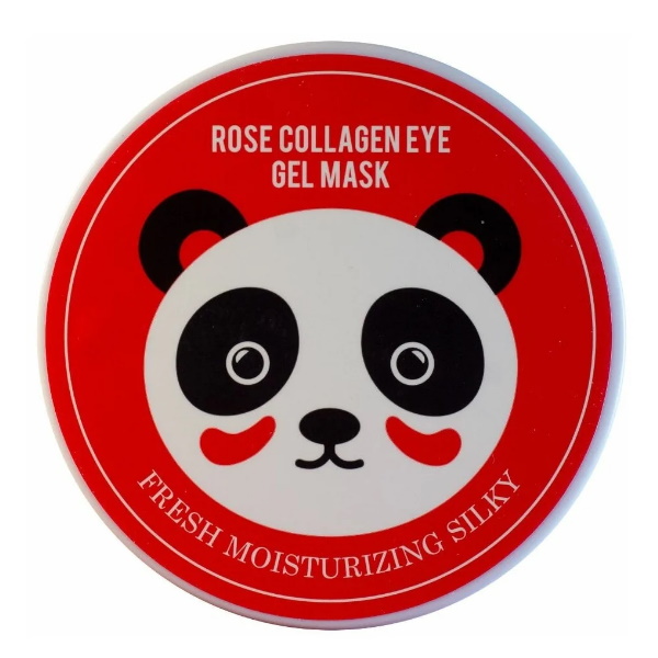 Гидрогелевые патчи для глаз Fresh Moisturizing Silky Rose Collagen Eye Gel Mask 60 шт.