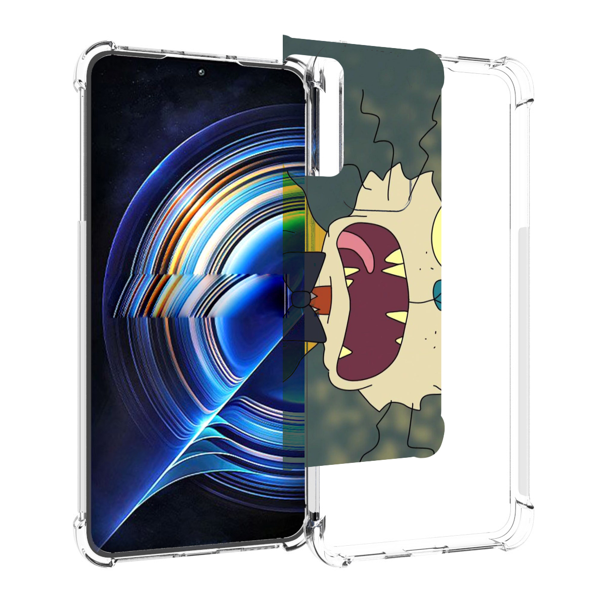 

Чехол MyPads пугливый кот для Tecno Camon 19 Neo, Прозрачный, Tocco
