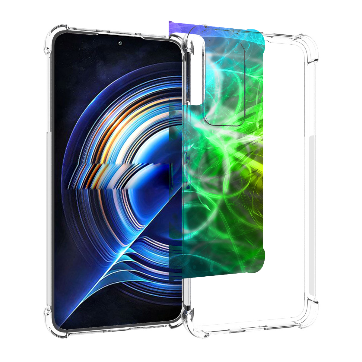 

Чехол MyPads разноцветная-абстракция-линиями для Tecno Camon 19 Neo, Прозрачный, Tocco