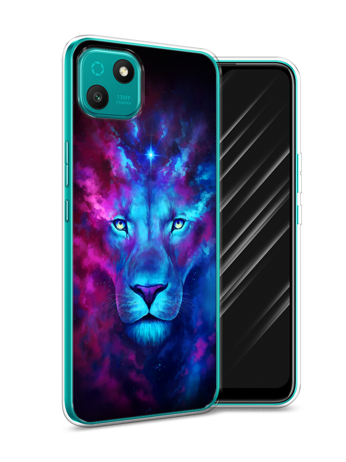 

Чехол Awog на Wiko T10 "Космический лев", Разноцветный