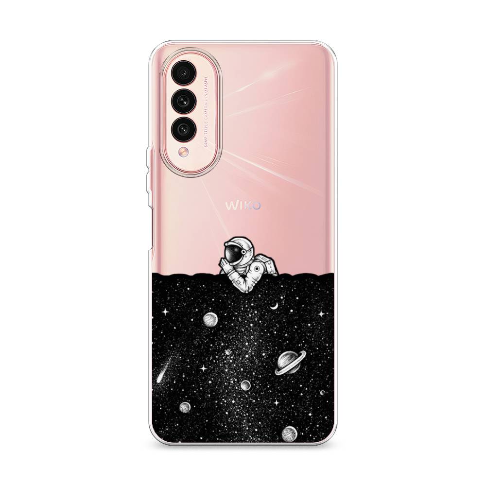 

Чехол Awog на Wiko T50 "Космический сон", Белый;прозрачный;черный