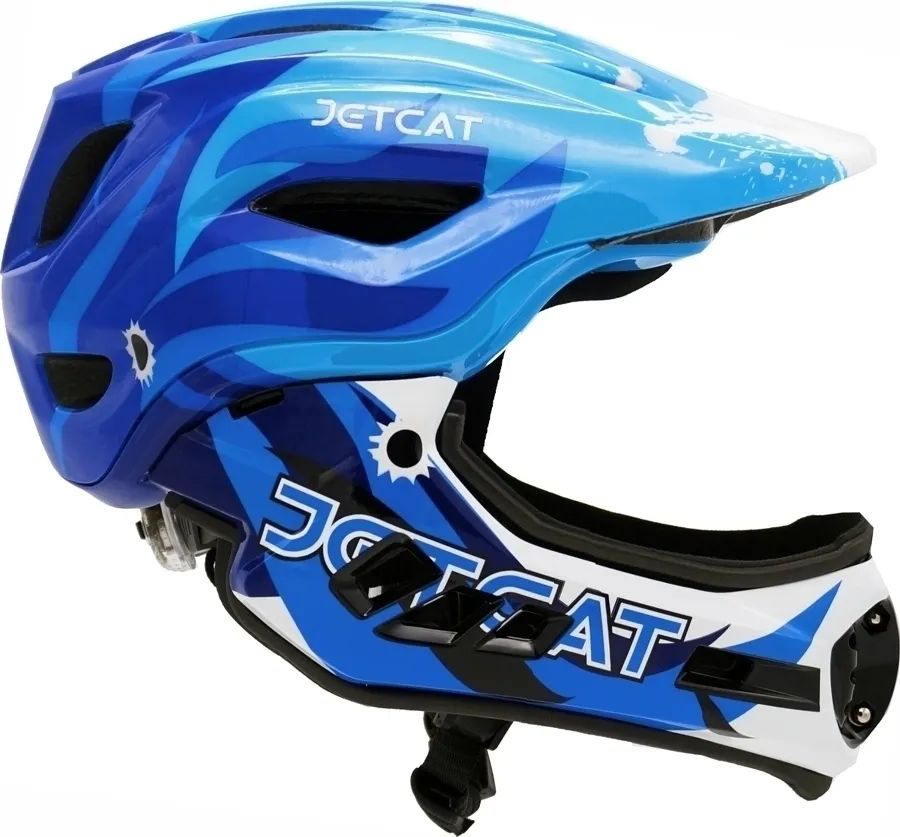 Шлем JetCat Raptor SE BLUE / WHITE размер S