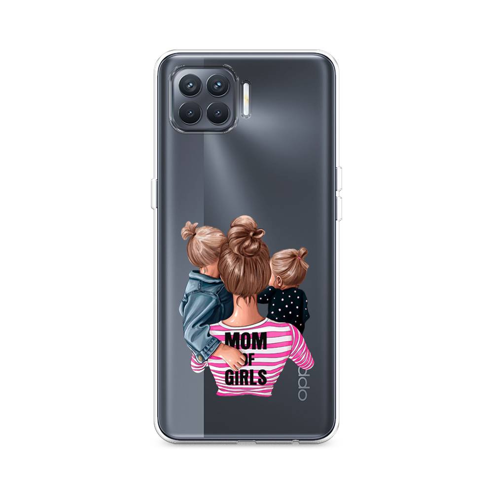 

Чехол Awog на Oppo Reno 4 Lite/A93 "Mom of Girls", Разноцветный, 254550-6